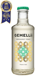 GEMELLii Bergamot Tonic, set da 4 bottiglie